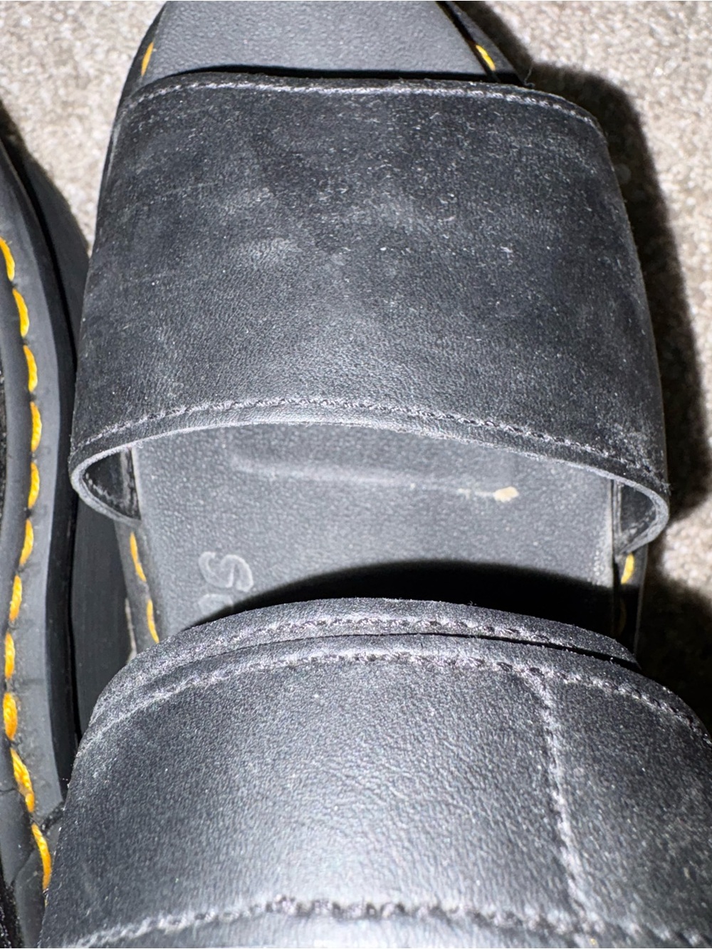 Womens Dr. Martens Voss Platform Sandal - Black - Picture 7 of 8